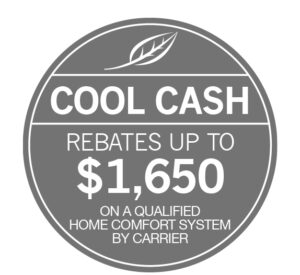 Carrier Cool Cash Rebate